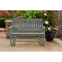 Member's Mark Painted Wood Glider Bench (White)