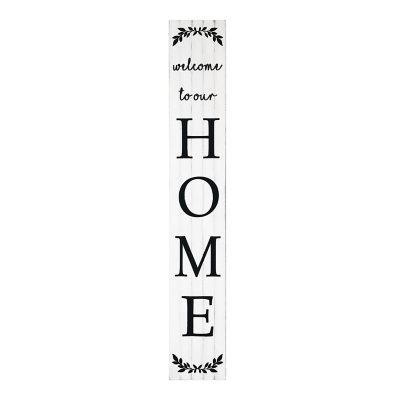 Member's Mark Distressed White 6' 'Welcome to our Home' Entry-Way Sign - Sam's  Club