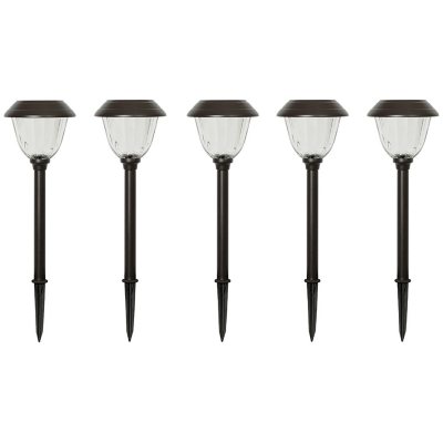 6-Pack Low Voltage Deck Lighting, LED Fence Lights Outdoor, Oil Rubbed  Bronze