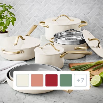 Member's Mark 11-Piece Modern Ceramic Cookware Set - Sam's Club