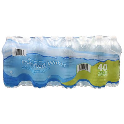 Pure Life Purified Water (16.9 fl. oz., 40 pk.) - Sam's Club