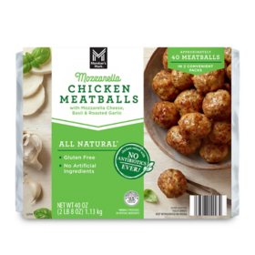 Member's Mark Mozzarella Chicken Meatballs 40 oz.