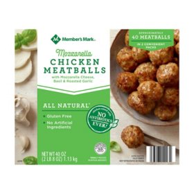 Member's Mark Mozzarella Chicken Meatballs (40 oz.)