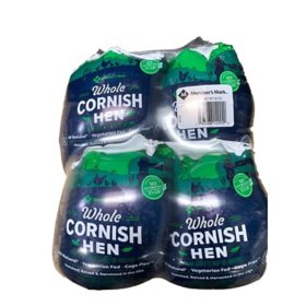 Member's Mark Whole Cornish Hens, Frozen (4 pk.)