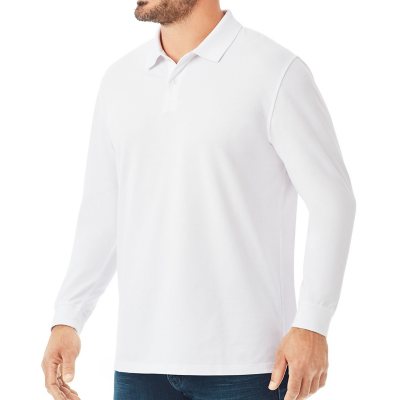 Men's Long Sleeve Polo Shirts