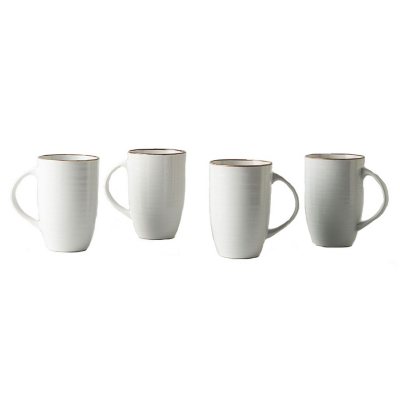 Set Of 6 Coffee Mug Sets, 16 Ounce Ceramic Coffee Mugs, Restaurant
