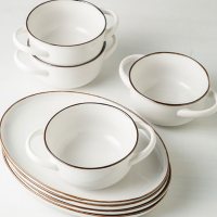 Member's Mark 8-Piece Bowl and Appetizer Plate Set
