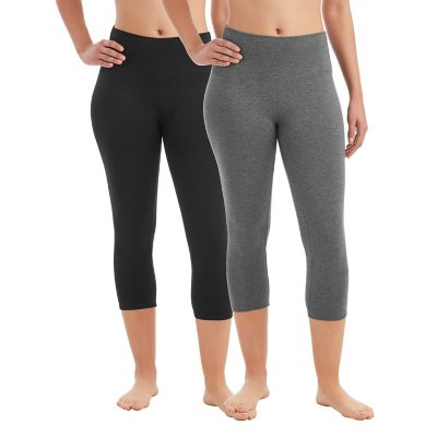 In Action Stretch Organic Cotton Capri Leggings