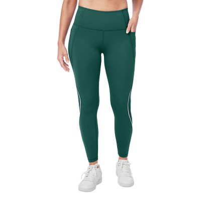 Active Wear, New Leggings, Parrot Green With Label