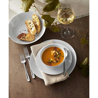 Member's Mark 32-Piece Porcelain Dinnerware Set - Sam's Club