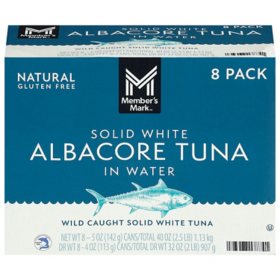 Member's Mark Solid White Albacore Tuna 5 oz., 8 pk.