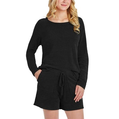 Ladies' 2-Piece Night Wear - Black