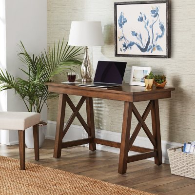 Rustic Computer Desk, Modern Computer Desk, Glass Computer Desk