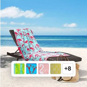 Member's Mark Oversized 2pk Beach Towels, 40" x 72", Assorted Designs