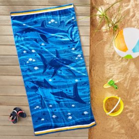 Member's Mark Kids' Beach Towels, 2-Pack (Assorted Colors)