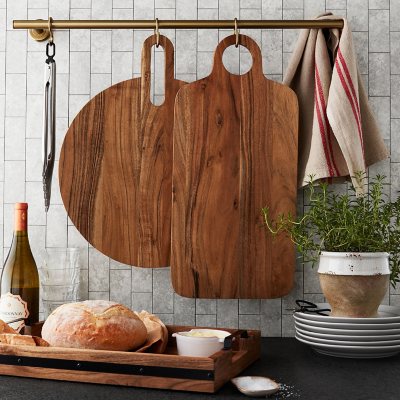 Thin Wood Charcuterie Cutting Board