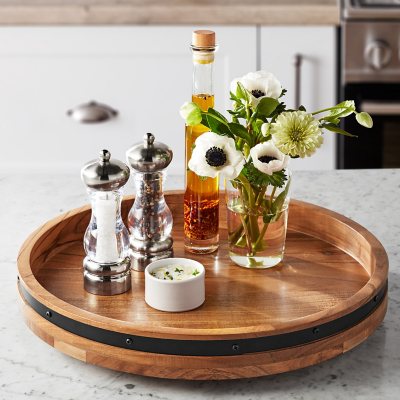 Nature'S Shop Wooden Lazy Susan, For Home, Size: 16x16x1.5 Inch at Rs  2199.00/piece in New Delhi