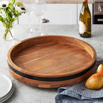 Small Lazy Susan  Wooden Lazy Susan