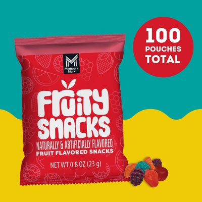 Member's Mark Fruity Snacks 0.8 oz., 100 pk.
