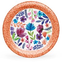 Member's Mark Buttercup Blossoms Paper Plates, 10" (85 ct.)
