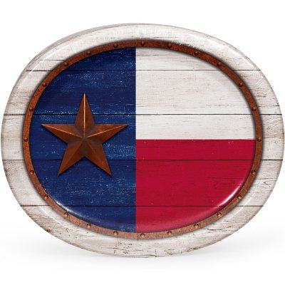 Member's Mark Tough as Texas Oval Plates, 10" x 12" (50 ct.)