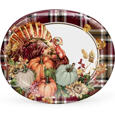 Amscan Thanksgiving Dish Towels 2ct