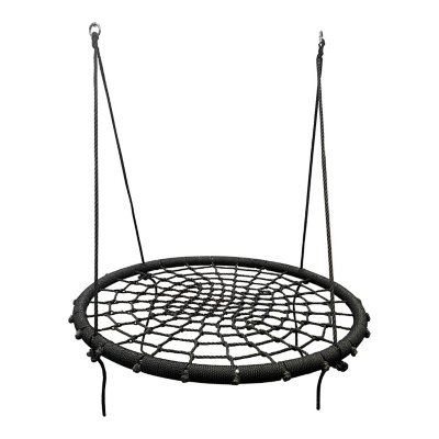 Alpulon 40 in. Flying Saucer Tree Web Swing Purple Sling