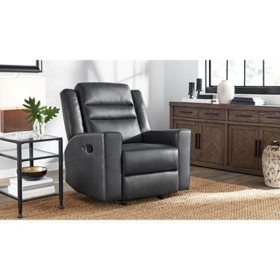 Easton Leather Glider Recliner