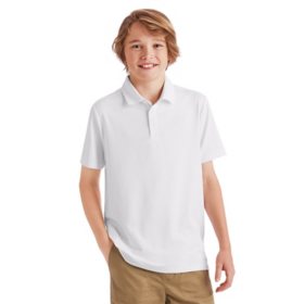 Member's Mark Boys' Textured Performance Polo