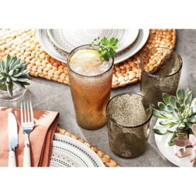 Member's Mark Acrylic 12-Piece Drinkware Set (Assorted Colors)