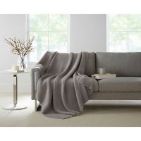 Member's Mark Luxury Premier Ribbed Collection Cozy Knit Throw 60"70" (Assorted Colors)