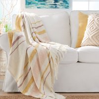 Member's Mark Woven Cotton Throw with Tassels, 60" x 70" (Assorted Colors)