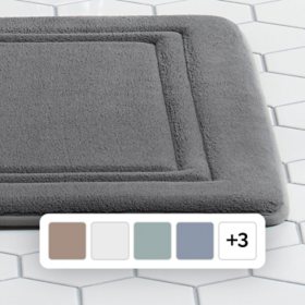 Member's Mark Quick-Dry Memory Foam Bath Mat, 24" x 36" (Assorted Colors)