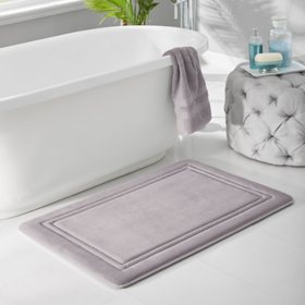 Member's Mark Quick-Dry Memory Foam Bath Mat, 24" x 36" (Assorted Colors)
