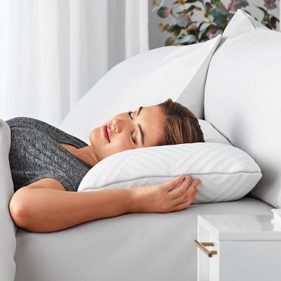 Loungeables Wedge Pillow with Cooling Gel Memory Foam - Sam's Club