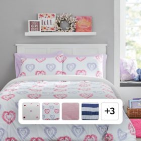 Member's Mark Kids' Cotton Comforter Set, Assorted Designs