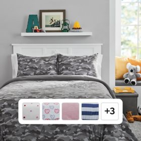 Member's Mark Kids' Cotton Comforter Set, Assorted Designs