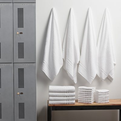 Member's Mark Commercial Hospitality Washcloths, White (24 Count
