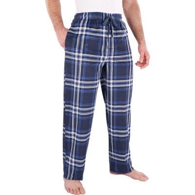 Different Touch Mens Pajama Lounge Pants Bottoms Fleece Sleepwear PJs with Pockets 