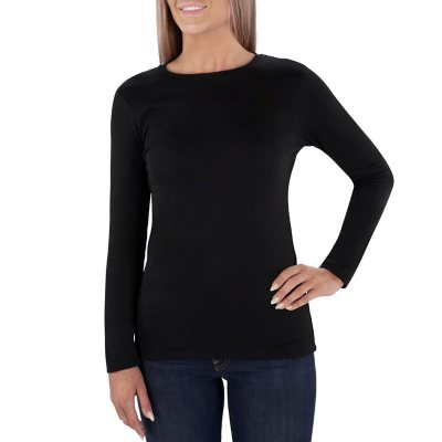 Member's Mark Ladies Essential Long Sleeve Crewneck Tee - Sam's Club