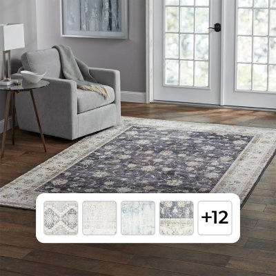 Member's Mark Everwash Washable Area Rug, 6'6"x 9'6"