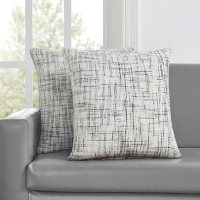 Member's Mark Woven Textured Decorative Pillow Set, 22" x 22" (Assorted Styles)