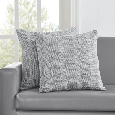 Member's Mark Woven Textured Decorative Pillow Set, 22