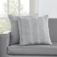 Member's Mark Woven Textured Decorative Pillow Set, 22" x 22" (Assorted Styles)