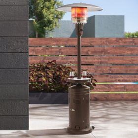 Member's Mark Bronze Patio Heater with LED Table