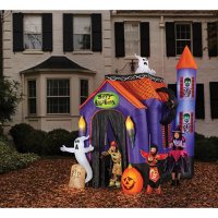 Member's Mark Pre- Lit 12' Inflatable Haunted House