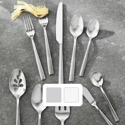 Member's Mark Premium 65 Piece Stainless Steel Flatware Set