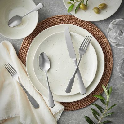 Member's Mark Premium Forged Stainless Steel 20 Piece Flatware Set