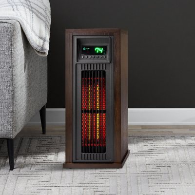 Member's Mark 23 3-Element Infrared Wood Tower Heater with UV LED Light -  Sam's Club