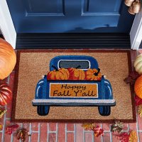 Member's Mark Harvest Printed Doormat (Blue Truck) 